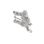 Load image into Gallery viewer, Horse and Rider Hat Buckle with Diamond