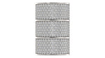 Load image into Gallery viewer, Scarf Barrel Ring with Pave Diamonds