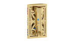 Load image into Gallery viewer, Elegant Barrel Hat Pin in Ruby, Diamond, and Sapphire Pavé
