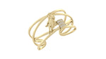 Load image into Gallery viewer, Criss Cross Horse Racer & Diamond Barrel Wide Cuff
