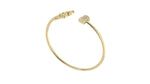 Load image into Gallery viewer, Barrel Racer with Diamond Barrel Thin Cuff