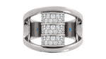 Load image into Gallery viewer, Elegance Barrel Ring - Diamond in Barrel