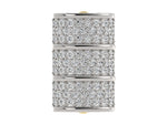 Load image into Gallery viewer, Barrel True Two-Tone Diamond Hatband Keeper
