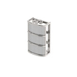 Load image into Gallery viewer, Barrel Pavé Diamond Belt Keeper