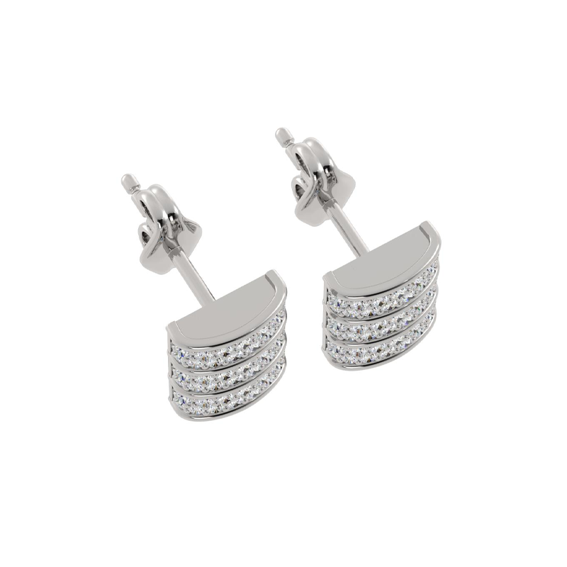 Twilight Sparkle: Mini Barrel Diamond Stud