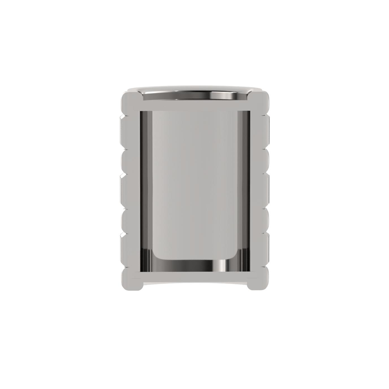 Mini Barrel Accent Component with Ruby, Diamond & Sapphire