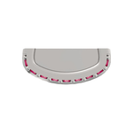 Load image into Gallery viewer, Mini Barrel Accent Component with Ruby, Diamond &amp; Sapphire
