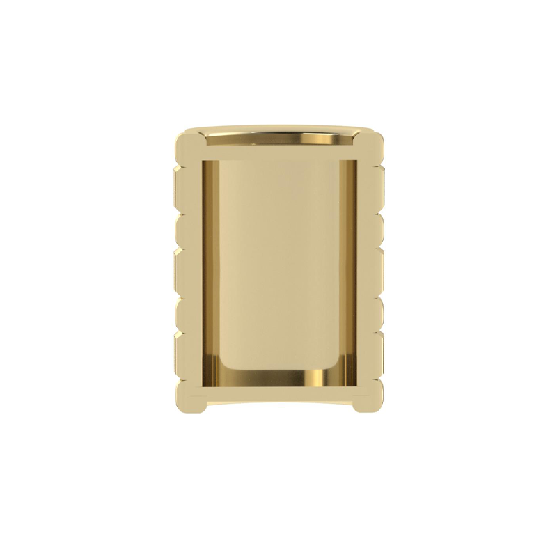 Mini Barrel Accent Component with Ruby, Diamond & Sapphire