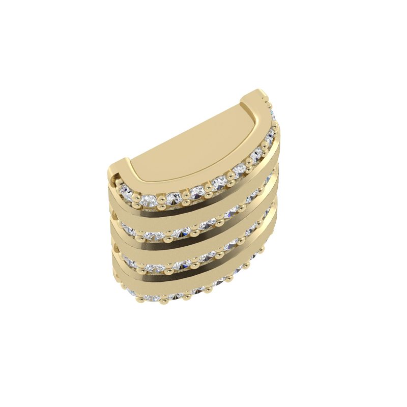 Mini Barrel Diamond accent Component