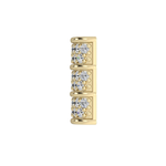 Load image into Gallery viewer, Mini Barrel Diamond Pave component
