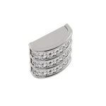 Load image into Gallery viewer, Mini Barrel Diamond Pave component
