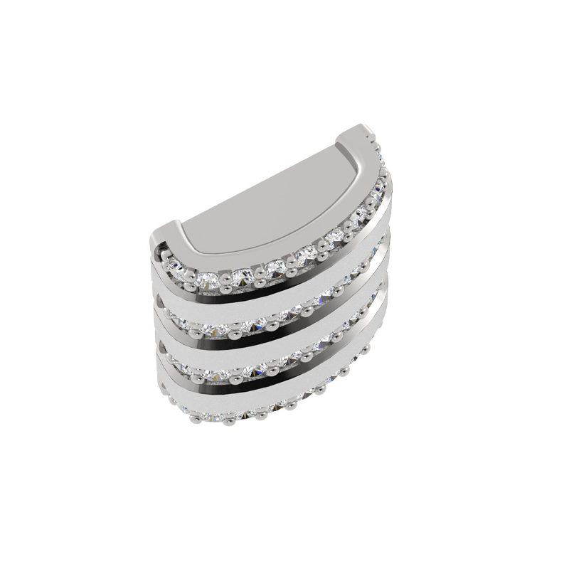 Mini Barrel Diamond accent Component