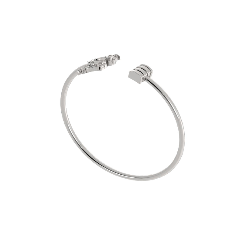 Horse Rider Plain Barrel Cuff