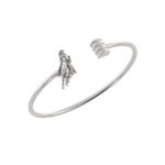 Load image into Gallery viewer, Horse Rider Plain Barrel Cuff
