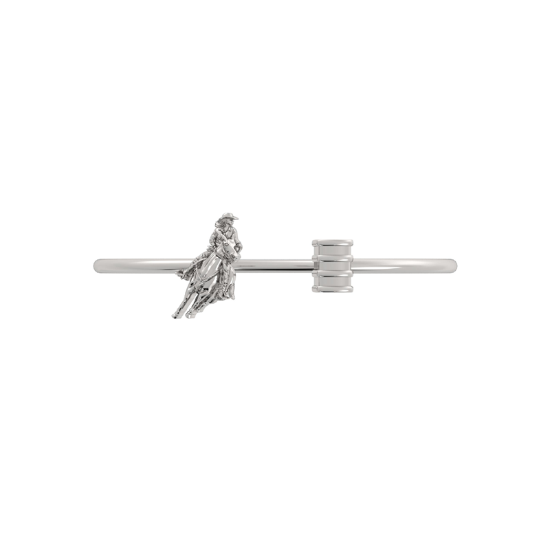 Horse Rider Plain Barrel Cuff