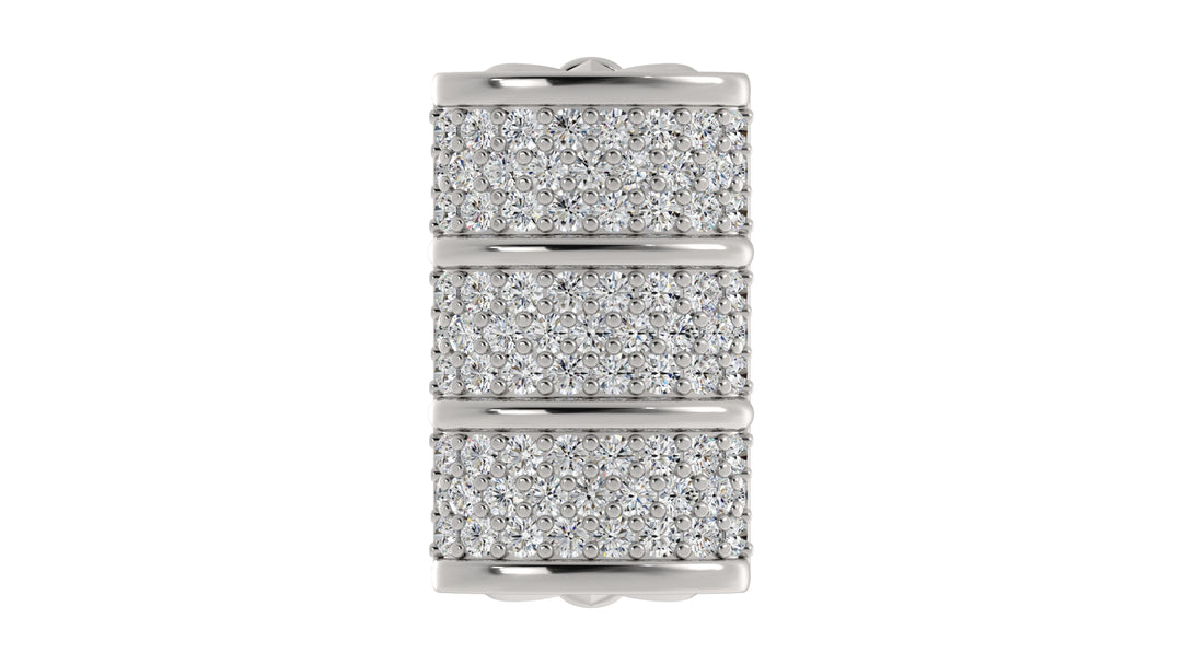 Barrel Diamond Hatband Keeper