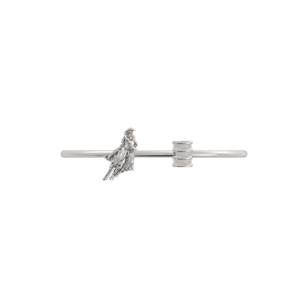 Horse Rider Plain Barrel Cuff
