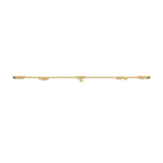 Load image into Gallery viewer, Barrel, Leaf &amp; Rider Charm Necklace in Yellow Metal
