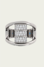 Load image into Gallery viewer, Barrrel Diamond Ring