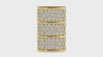 Load and play video in Gallery viewer, Elegant Barrel Diamond Pavé Hat Pin