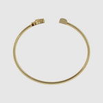 Load and play video in Gallery viewer, Horse Racer &amp; Gemstone Thin Cuff