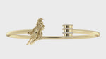 Load and play video in Gallery viewer, Barrel Racer with Diamond Rims on Thin Barrel Cuff
