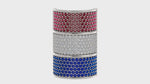 Load and play video in Gallery viewer, Scarf ring with Ruby, diamond, sapphire