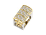 Load and play video in Gallery viewer, Barrel True Two Tone Diamond Hatband Keeper