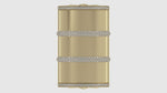 Load and play video in Gallery viewer, Barrel Belt Keeper with Diamond on Rims