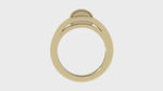 Load and play video in Gallery viewer, Barrel Ruby, diamond, sapphire ring