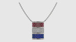 Load and play video in Gallery viewer, Reversible Gemstone Barrel Necklace