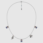 Load and play video in Gallery viewer, Barrel, Leaf &amp; Rider Charm Necklace
