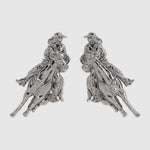 Load and play video in Gallery viewer, Classic plain Barrel Racer Earrings