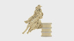 Load and play video in Gallery viewer, Barrel Rider Hat pin diamond Rim